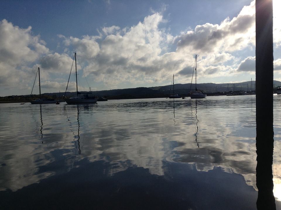 Conwy River Kayak Hire : Boat view
