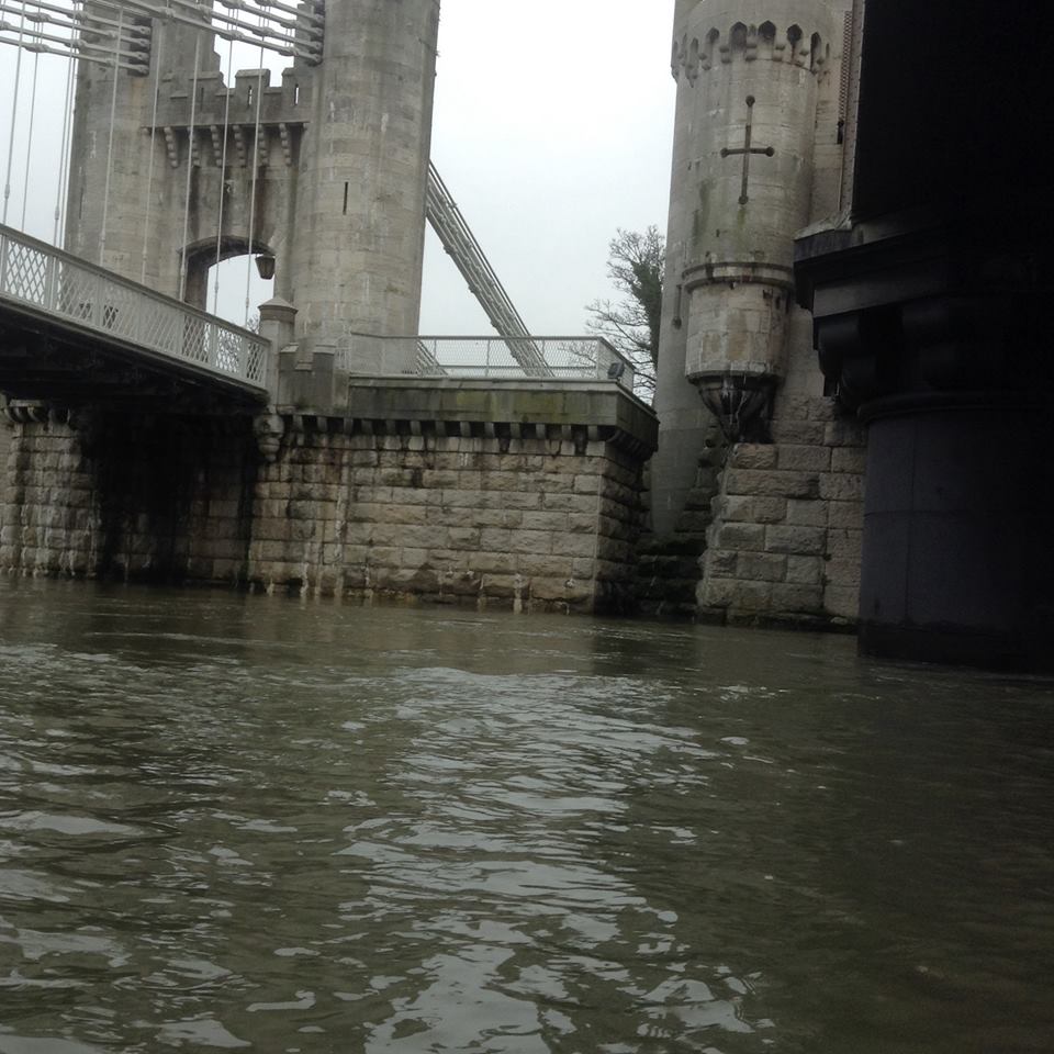 Conwy River Kayak Hire : Castle view