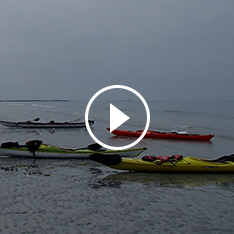 Cloudy weather but great time with Kayak North Wales